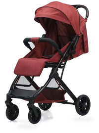 HKM-271187 2-in-1 Lightweight Foldable Compact Stroller and Baby Carriage with Adjustable Canopy