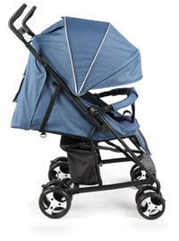 HKM-533331 Lightweight Multi-Position Recline Newborn Stroller with Canopy, Compact and Foldable Baby Pram