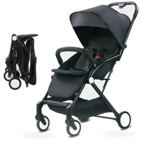HKM-580755 Lightweight Foldable Baby Stroller Pushchair with Luxury Design and Practical Features