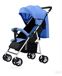HKM-140115 Portable Baby Stroller with Convenient Cup Holder and Soft Cotton Seat Pad