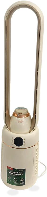HKM-213395 Bladeless Fan with HEPA 13 Filter and Negative Ion Technology for Air Purification