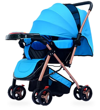 HKM-712979 Luxury Foldable Two-Way Lightweight Baby Stroller with Dining Plate