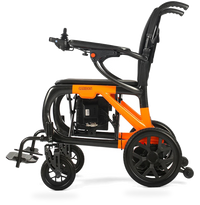 HKM-2349907 4-Wheel Mobility Scooter Brushless Motor 24V 12Ah Battery 12 Mile Range 309 lb Capacity Folding with LED Lights
