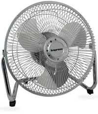 HKM-4279635 High-Velocity 9-Inch Floor Fan with 3 Speeds and 360-Degree Tilt for Home and Office Quiet Cooling Comfort