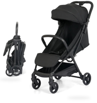 HKM-433875 Luxury Lightweight Folding Baby Stroller with Aluminium Frame and Five-Point Harness Safety System
