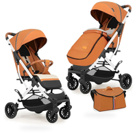 HKM-039507 Lightweight One-Hand Foldable Baby Stroller with Modern Design and Easy Maneuverability