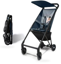 HKM-219155 Lightweight Foldable Travel Stroller for Babies 0-3 Years with Aluminium Frame