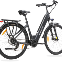 HKM-2570835 36 V 20 Ah City Electric Bike, 250 W Motor, 20 mph Top Speed, 7-Speed Shimano Drivetrain, Hydraulic Disc Brakes