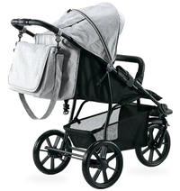 HKM-862163 Luxury Three-Wheel Portable Baby Jogger Stroller for Toddlers and Kids