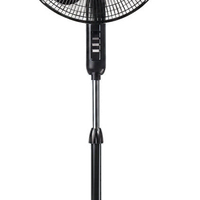 HKM-4934995 16 Inch Electric Oscillating Pedestal Fan with 3 Speed Settings, Adjustable Height and Tilt, Ideal for Home and Office