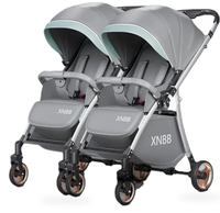 HKM-4306259 Twin Baby Stroller Pram with Two-Seating Models - Foldable and Adjustable