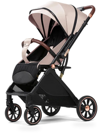 HKM-091539 Elegant Lightweight Multifunctional Baby Stroller Travel System - Compact and Foldable Pushchair for Easy Transport