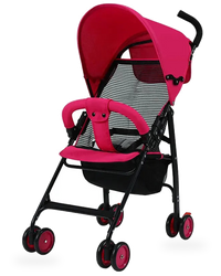 HKM-534483 Portable 2-in-1 Lightweight Baby Stroller with Cotton Fabric and Easy-Folding Design
