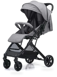 HKM-172883 Compact Folding Iron Frame Stroller for Infants - Lightweight Baby Pram Buggy Carriage