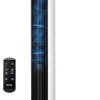 HKM-5655891 36-Inch Oscillating Bladeless Fan, 5 Speeds, 4 Modes, 12-Hour Timer, Quiet Operation