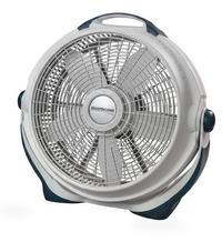 HKM-5197139 20" Wind Machine Fan, Air Circulator with 3 Speeds Gray for Home and Office Quiet Cooling Comfort Energy Efficient Design
