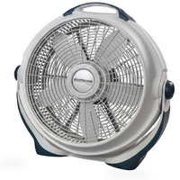 HKM-5197139 20" Wind Machine Fan, Air Circulator with 3 Speeds, Gray
