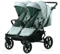 HKM-4273491 Twin Baby Stroller with Large Basket for Infants and Toddlers