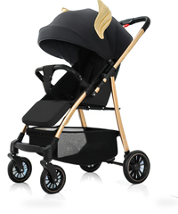 HKM-416915 Luxury 2-in-1 Portable Travel Stroller for Infants and Toddlers Age 0-3 Years