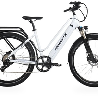 HKM-1358419 48 V 12.5 Ah 500 W Electric Mountain Bike, 25 mph Top Speed, 27-Speed Shimano, 26 x 2.1 in Tires, Disc Brakes