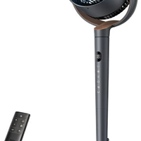 HKM-5328211 120° Oscillating Standing Fan, Quiet DC Motor Floor Fan, 9 Speeds, 4 Modes, Adjustable Height 37-42", 20dB Noise Level, 8H Timer
