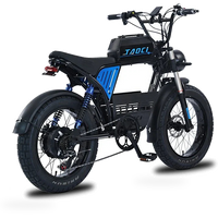 HKM-9359571 1500W Electric Fat Tire Bike, 48V 18Ah Battery (864Wh), 30 mph Top Speed, 7-Speed Shimano Drivetrain