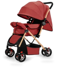 HKM-500563 Stylish Baby Stroller with Sunshade and Windproof Back Curtain