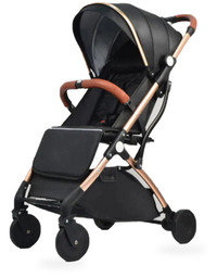 HKM-203347 Luxury Foldable Baby Stroller Compact Lightweight Aluminium Pushchair for Travel