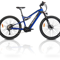 HKM-1948243 500 W 48 V Electric Mountain Bike, 15 Ah Battery (720 Wh), 31 mph Top Speed, 27-Speed Shimano, 27.5 x 2.4 in Tires