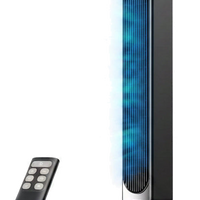 HKM-5033299 42-Inch Tower Fan with 9 Speeds, 4 Modes, 12-Hour Timer, Oscillation, and Quiet Operation