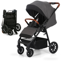 HKM-728787 Lightweight Aluminium Stroller for Newborns - Compact and Foldable Baby Pushchair