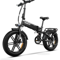 HKM-2767443 750 W 48 V Folding Fat Tire Electric Bike, 13 Ah Battery (624 Wh), 31 mph Top Speed, 7-Speed Shimano