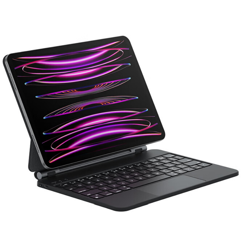 HKM-722259 Leather iPad Keyboard Case with Power Bank
