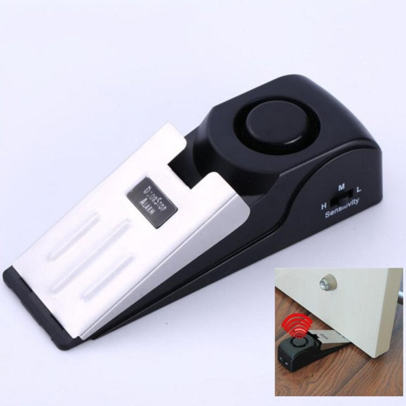 KTX-977747 120dB Door Stop Alarm - Wedge-Shaped Security Alert System for Home Protection