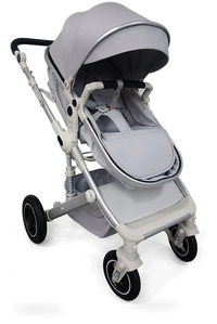 HKM-399955 Luxurious Foldable 3-in-1 Baby Stroller Pushchair with Carriage Function