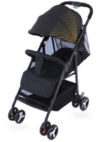 HKM-501715 One-Hand Foldable Baby Stroller for Ages 0-3 with Quick Folding Mechanism