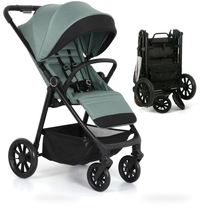 HKM-728787 Lightweight Aluminium Stroller for Newborns - Compact and Foldable Baby Pushchair