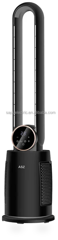 HKM-606611 Bladeless Tower Fan with Remote Control - Affordable Electrical Cooling Solution for Home and Office Quiet Cooling Comfort