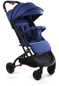 HKM-973971 Lightweight Aluminium Frame Newborn Stroller - Folding Travel System Pushchair Carriage