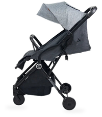 HKM-877971 Lightweight Folding Red Stroller for Toddlers with 4 Wheels and Comfortable Design