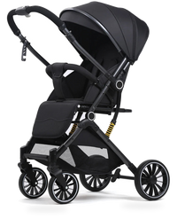 HKM-352531 Luxury Two-Way Push Lightweight Stroller for Newborns - Foldable Travel Baby Trolley Pram