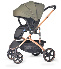 HKM-550291 Luxury 3 in 1 Baby Stroller with Cup Holder - Versatile Travel System for Infants