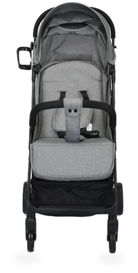 HKM-484755 Compact Folding Baby Stroller with Adjustable Backrest and Canopy for Easy Travel