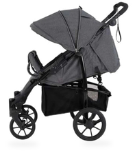 HKM-4699475 2-in-1 Luxury Twin Stroller with High Landscape Design, Aluminium Frame and Dual Baskets for Infants
