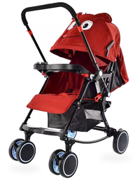HKM-189843 Compact Reversible Handle Folding Baby Stroller with Rocking Chair Feature