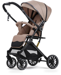 HKM-221459 3 in 1 Reversible Lightweight Pushchair Stroller with Luxury Foldable Design