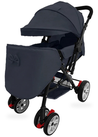 HKM-107347 Reversible Push Umbrella Stroller with Foldable Design and Dinner Plate Attachment