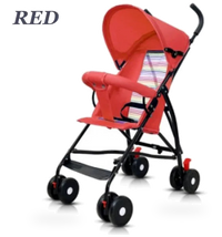 HKM-009043 4-Wheel Baby Stroller in Multiple Colours for Easy Mobility
