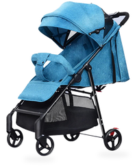 HKM-106195 Lightweight Compact Folding Stroller for Infants and Toddlers - Versatile Baby Pushchair