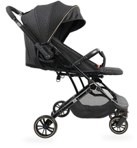 HKM-858707 Portable Folding Baby Stroller with 360-Degree Rotation for Newborns and Toddlers